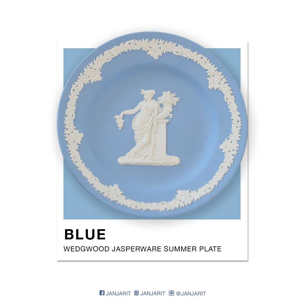 จานสะสมสี่ฤดู  Wedgwood Jasperware Plate