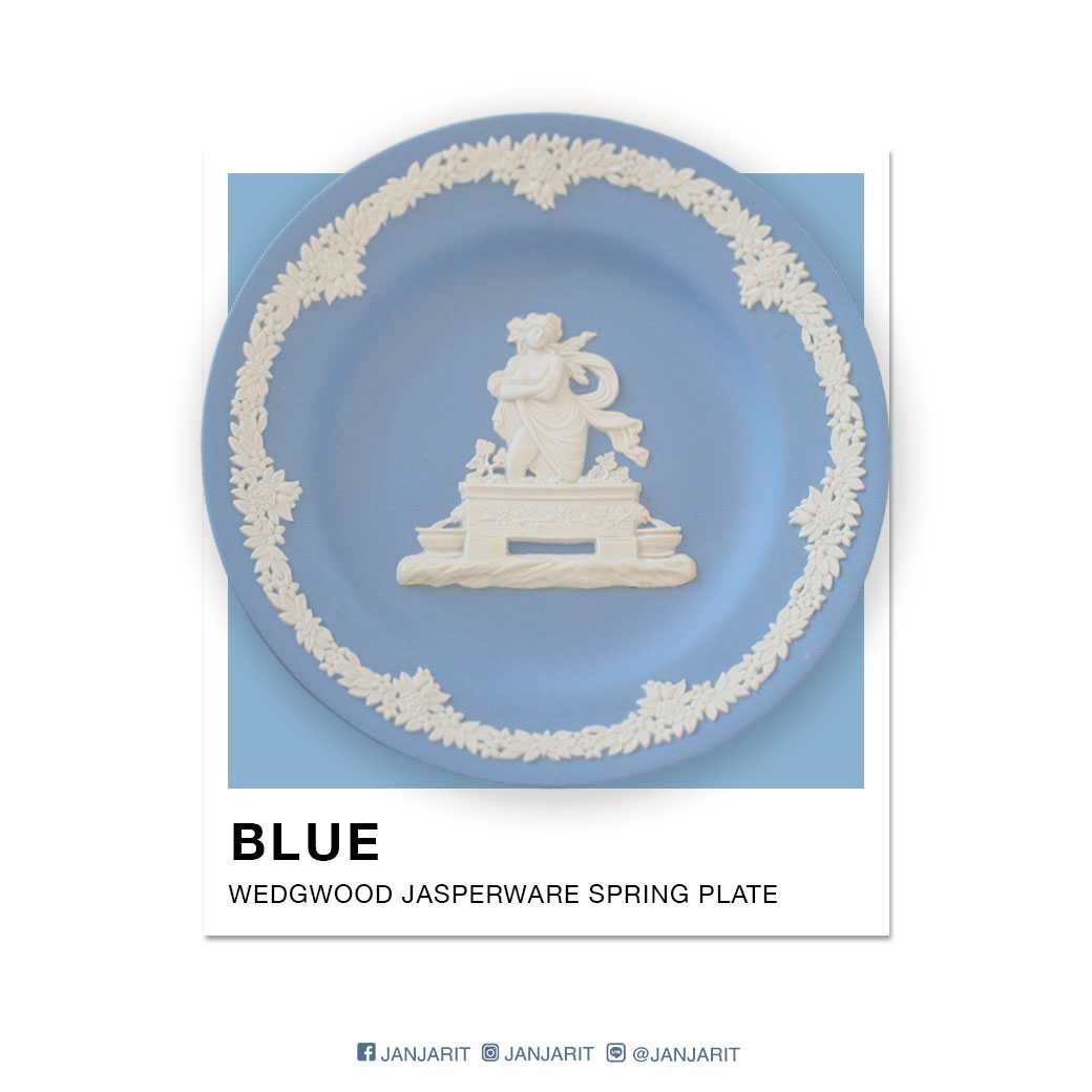 จานสะสมสี่ฤดู  Wedgwood Jasperware Plate