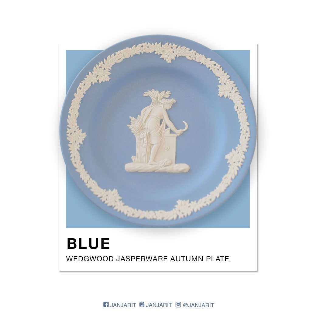 จานสะสมสี่ฤดู  Wedgwood Jasperware Plate