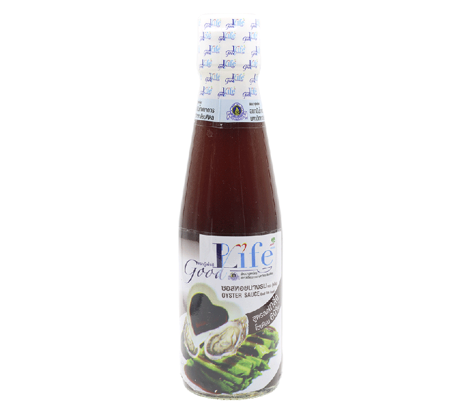 กู๊ดไรฟ์ ซอสน้ำมันหอยสูตรลดโซเดียม 200 ml