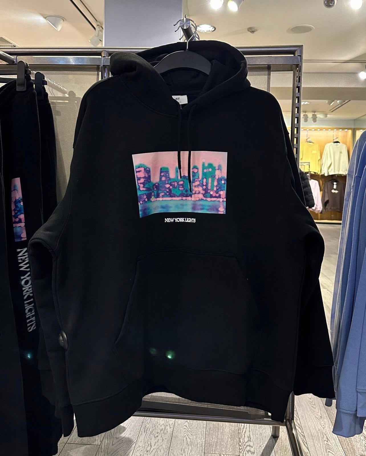 H&M new newyork black 