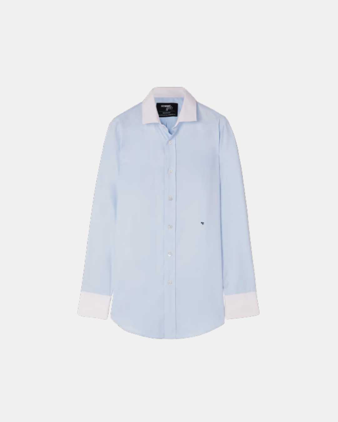 Hommegirls | Classic Contrast Collar Shirt