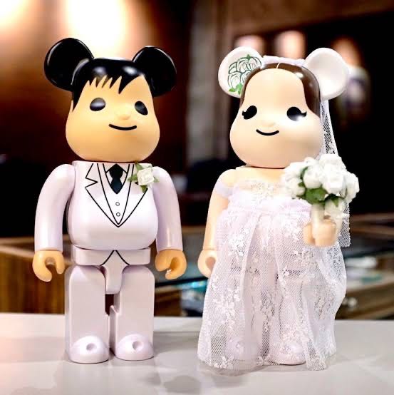 Bearbrick Wedding Ver.2 1000%