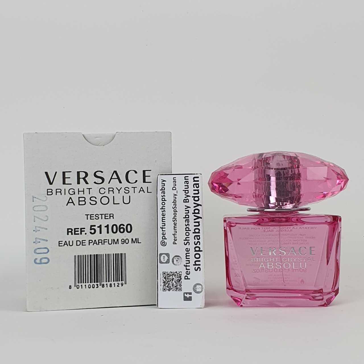 Versace Bright Crystal Absolu EDP 90ml กล่องขาว