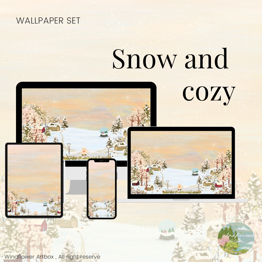 Wallpaper Set [Snow & Cozy]