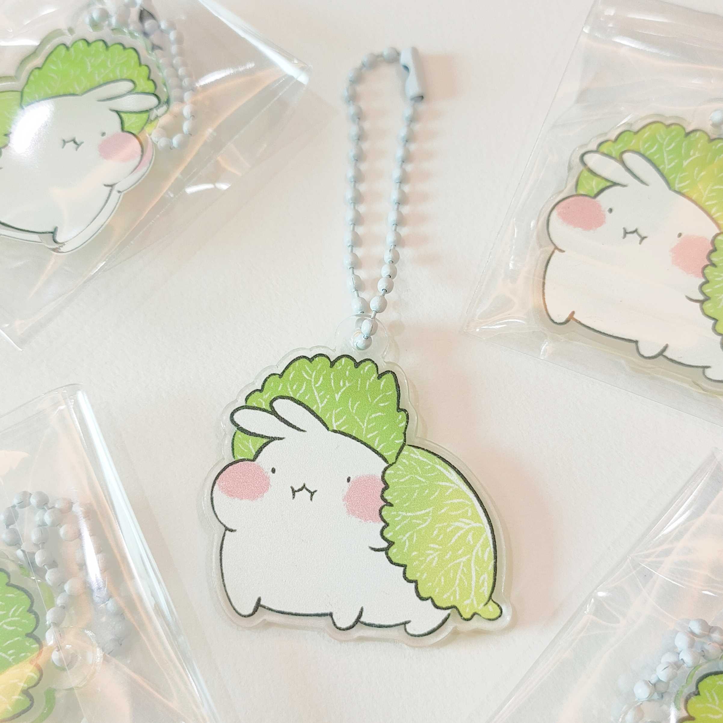 Lettuce Ayaya Keychain