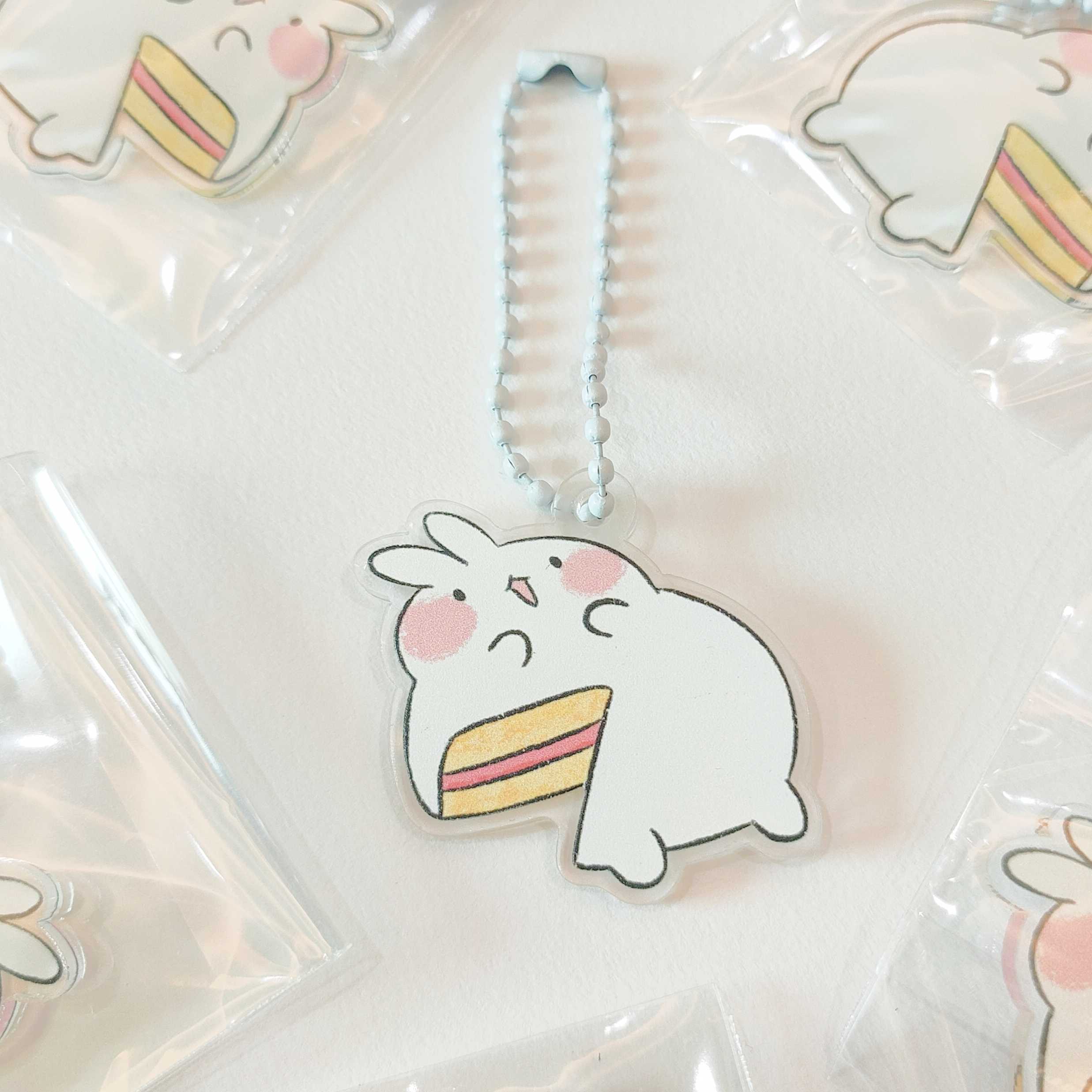 Ayaya Cake Keychain