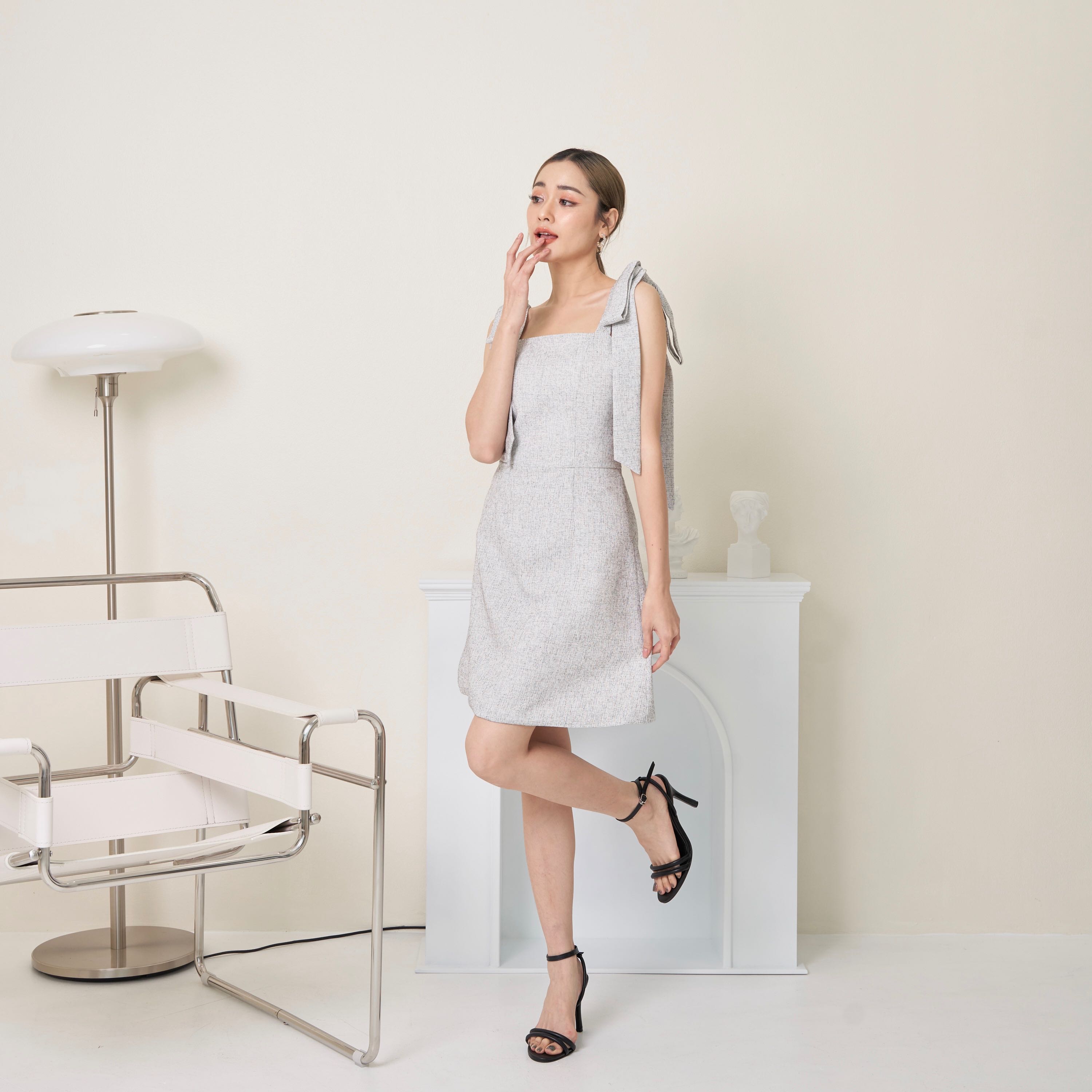 HS_Bow mini tank dress 🎀