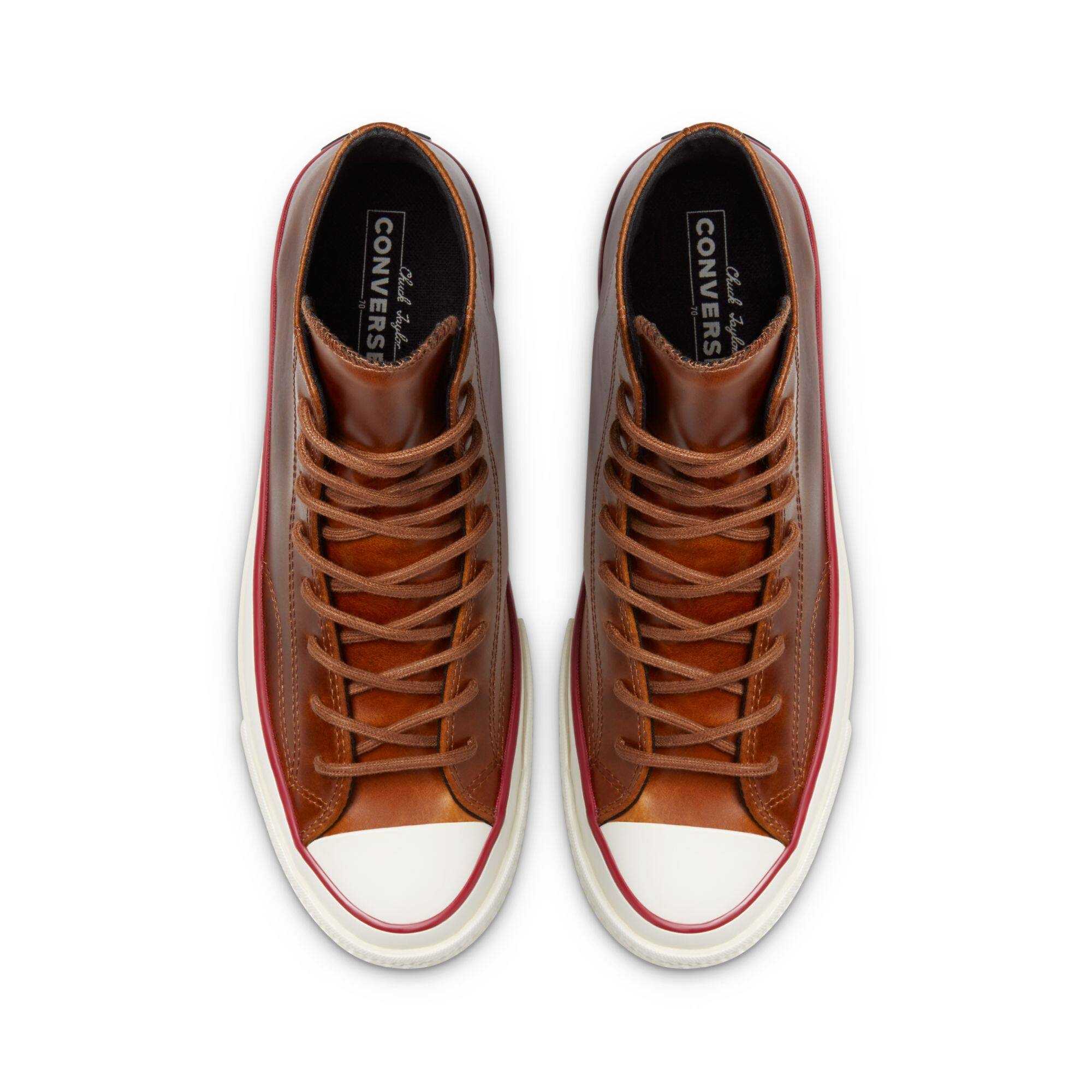 Converse Chuck 70 premium leather hi Brown
