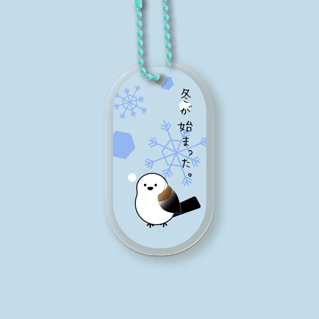 [seasonal merchandise] enamemo winter bird
