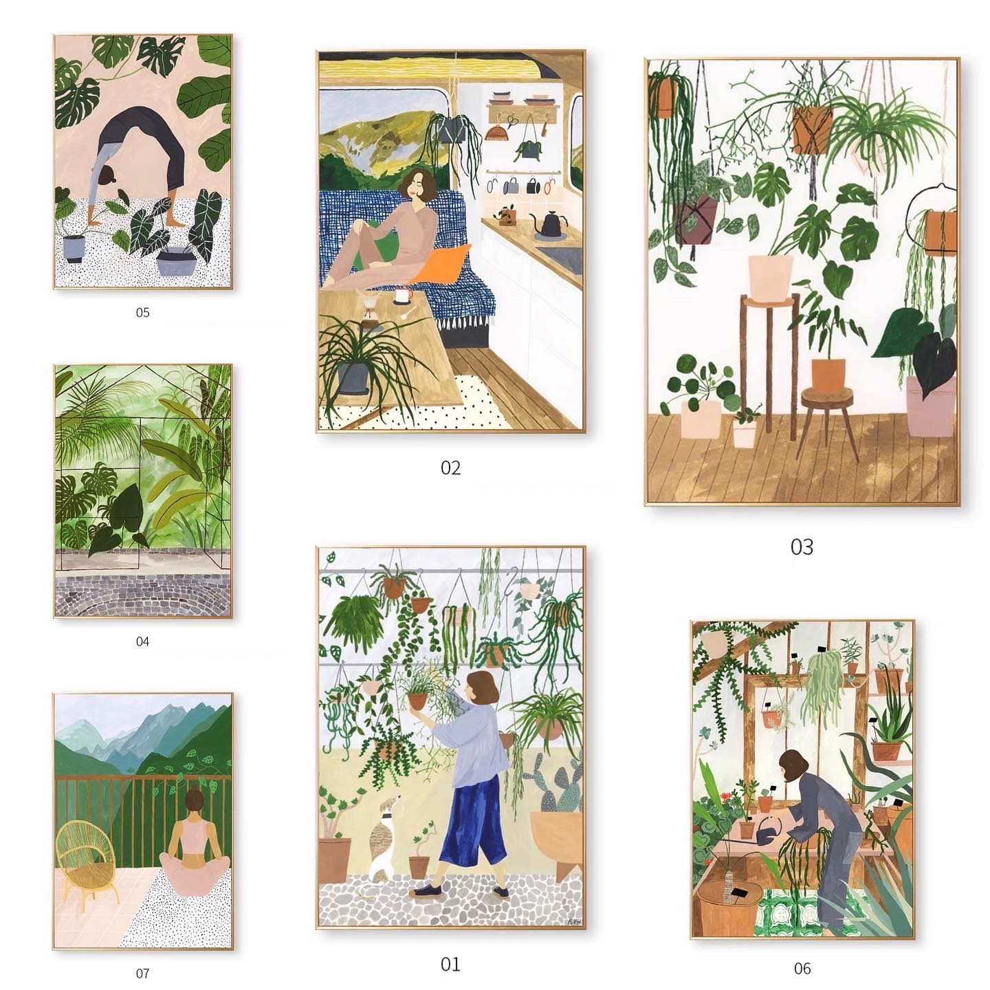 [Pre-Order] Environment Scenery Frame กรอบรูปต้นไม้ กรอบรูปตกแต่ง กรอบรูป