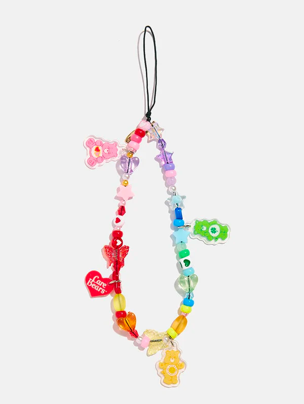 พร้อมส่ง Skinnydip Care bears Rainbow Beaded Phone Strap