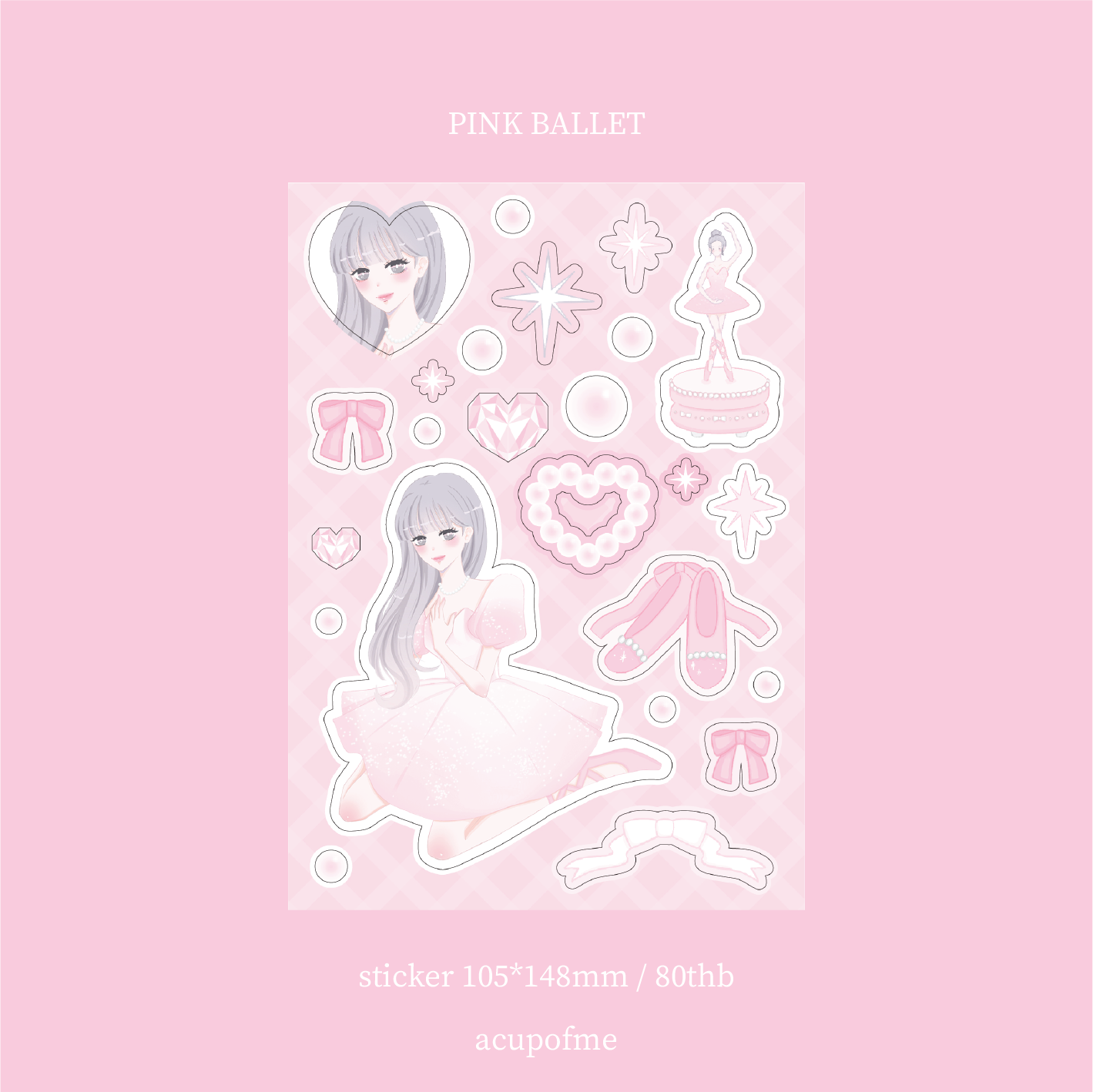 girls pink ballet