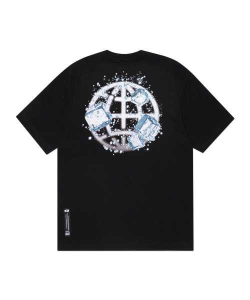(พร้อมส่ง) LMC sparkling ice tee black size M