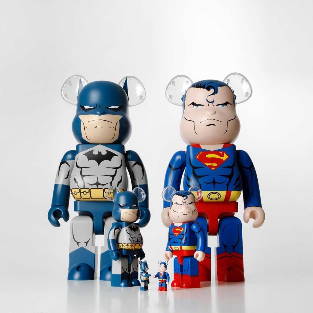 Be@rbrick Batman Hush & Superman Hush