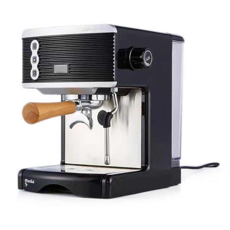 เครื่องชงกาแฟเอสเปรสโซ่ 15บาร์ 1450W.ขนาดเล็ก 1 หัว ปั้มอิตาลี มีสตรีมฟองนม