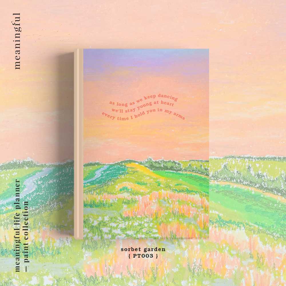 Meaningful Life Planner & notebook | Paint collection — pt003