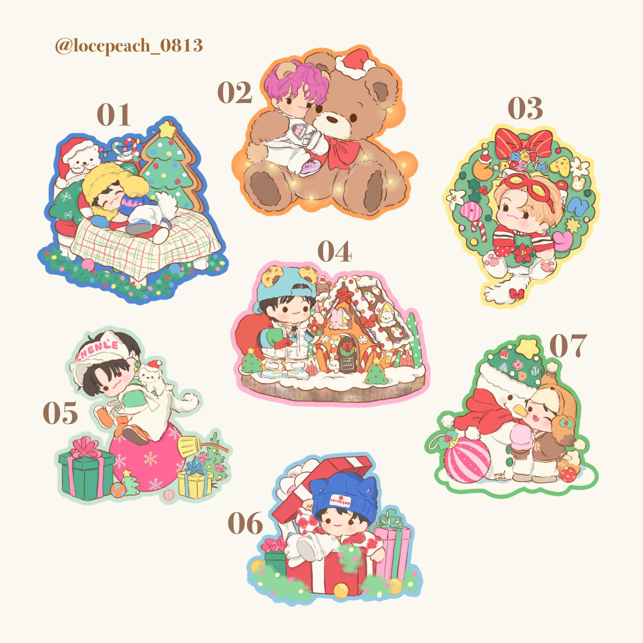 CANDY1 Die-Cut  Sticker (1ชิ้น)