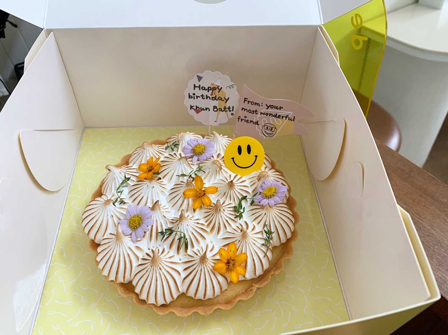 Lemon Meringue Tart Size S