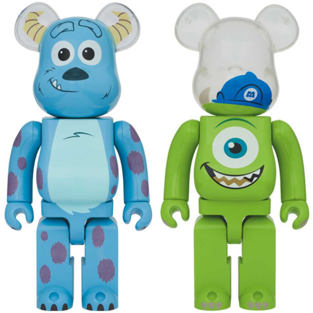 Be@rbrick Sulley & Mike 1000% (ขายคู่)