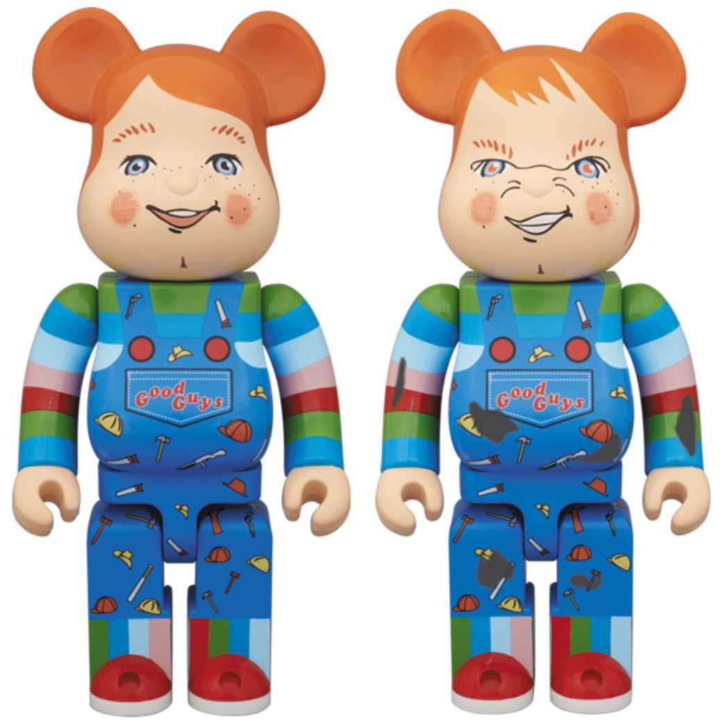 Be@rbrick Good Guy & Chucky 1000% (ขายคู่)