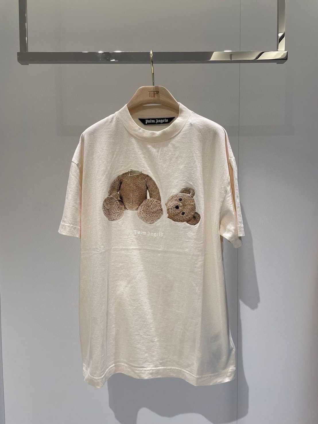 เสื้อยืด PALM ANGELS สีครีม