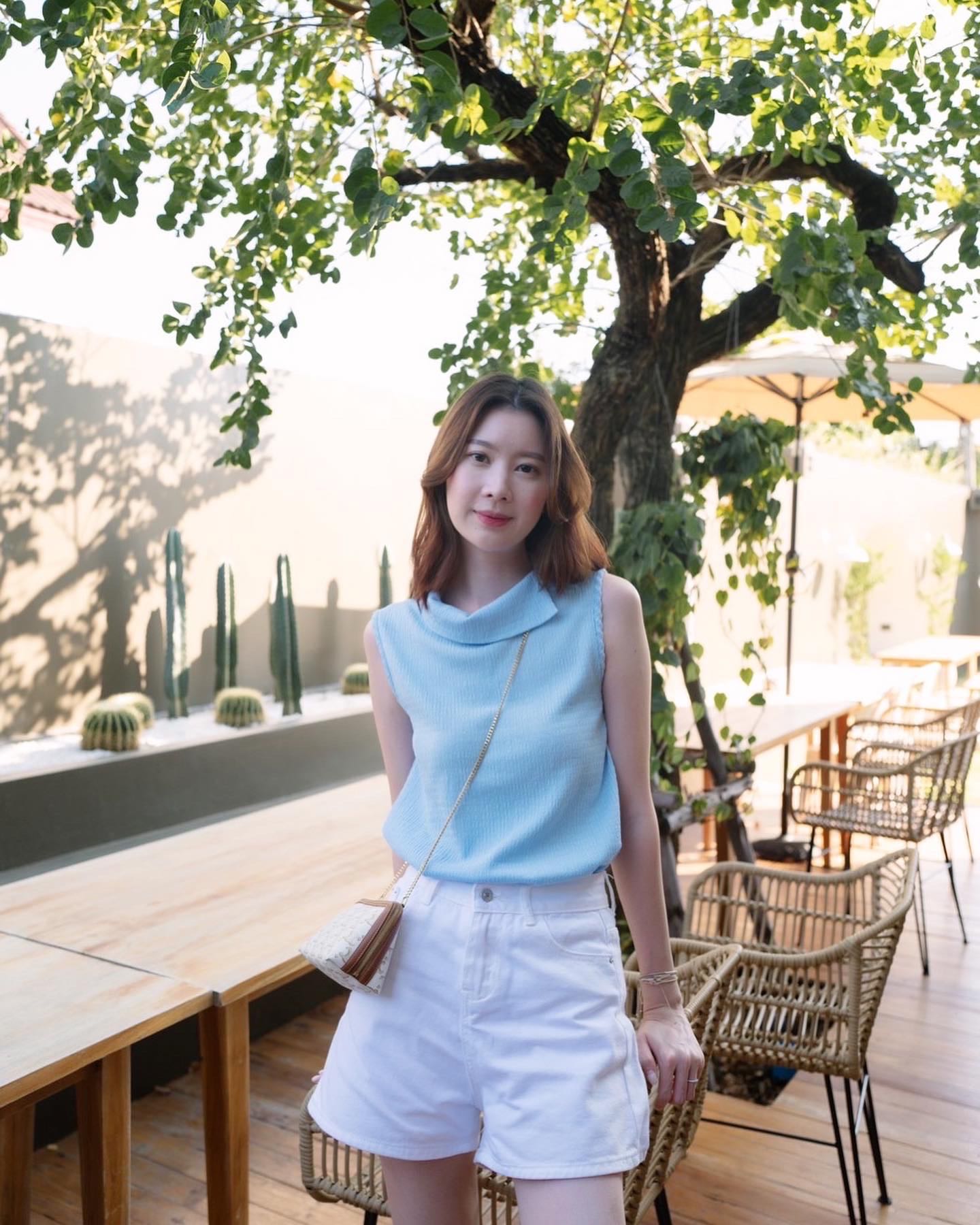Miso Top - Baby Blue