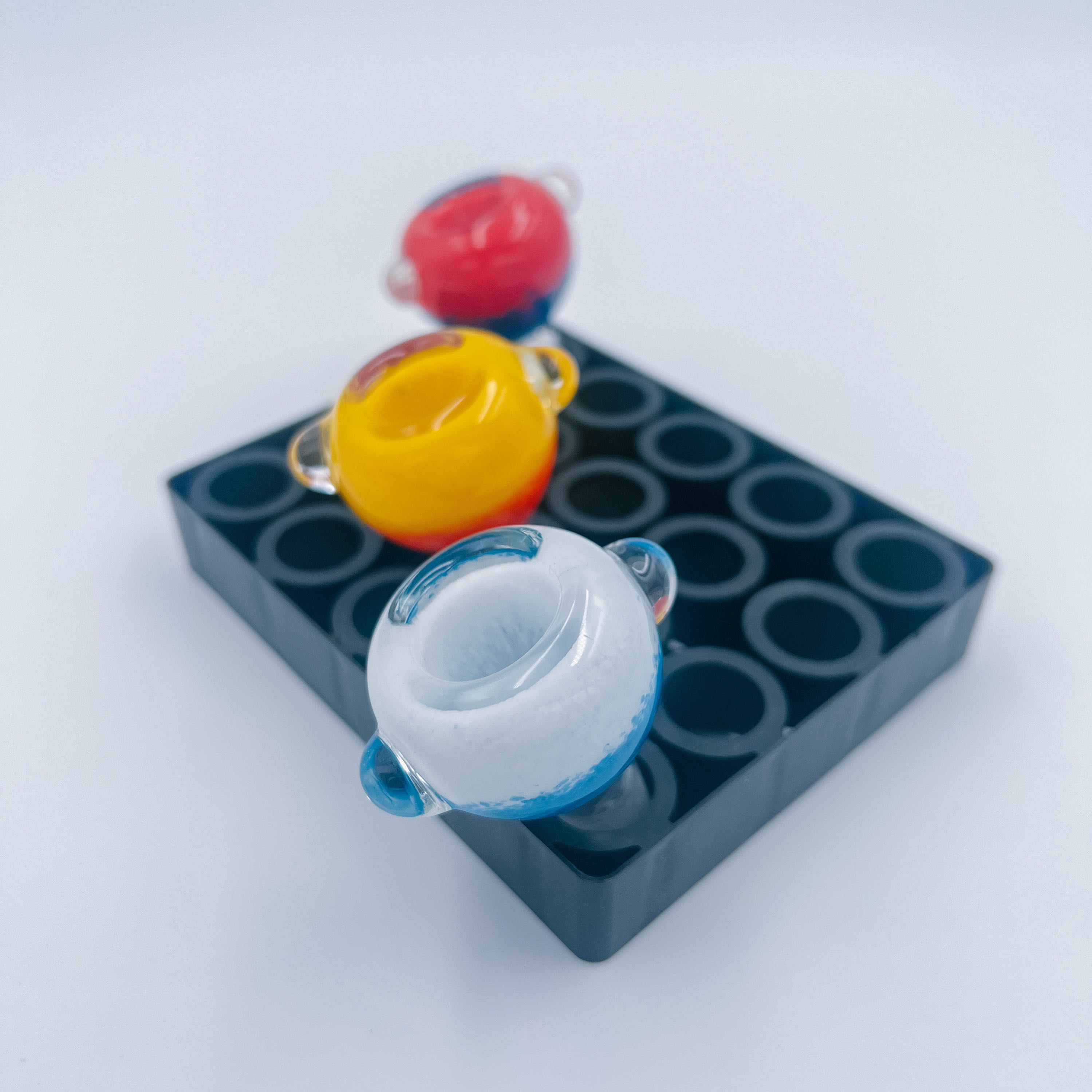 Colorful Thick Glass Bowl | 14.5 mm