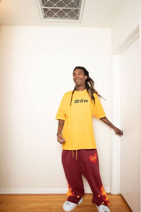 Drew house ss tee golden yellow