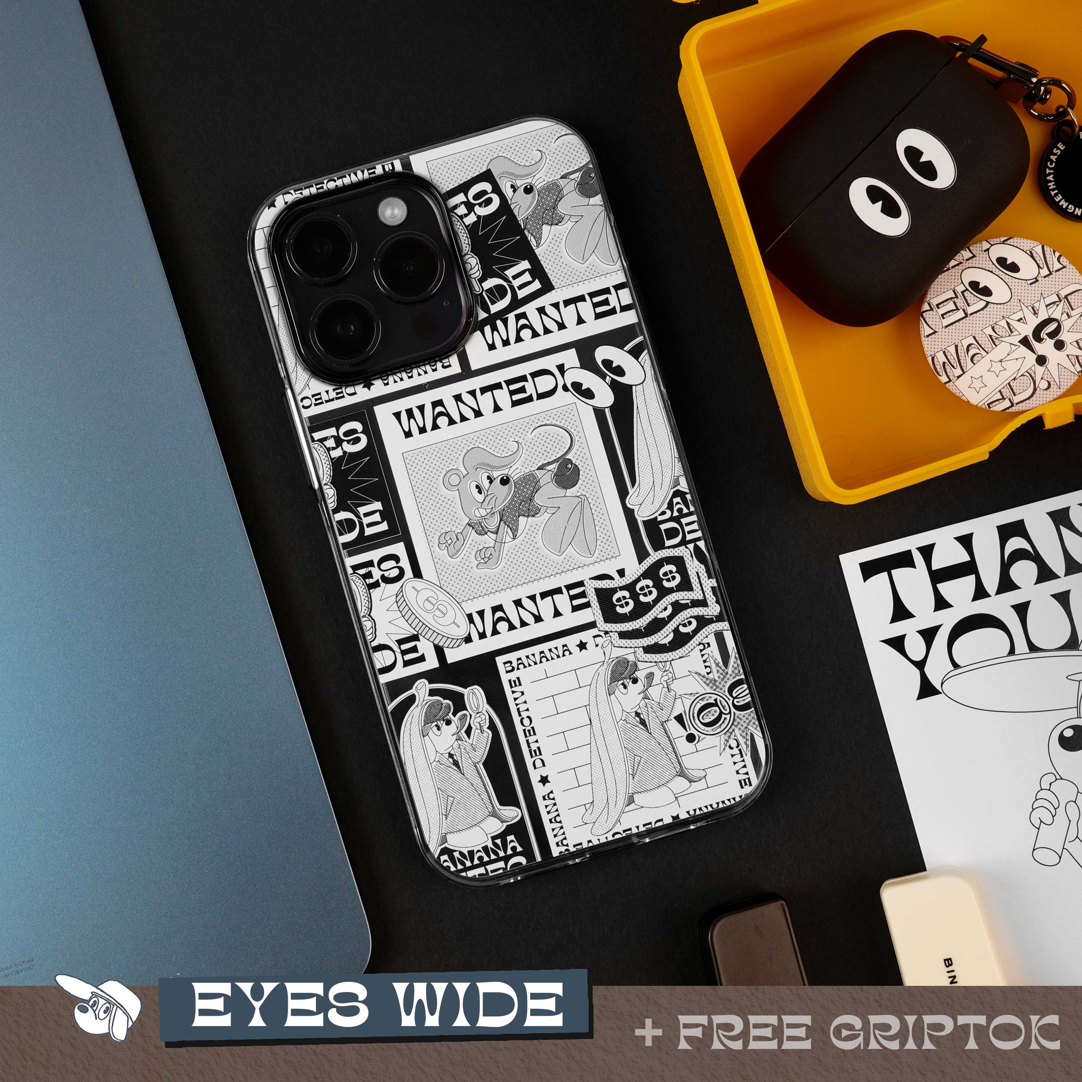 BNN002 : EYES WIDE + FREE GRIPTOK [ส่งฟรี]