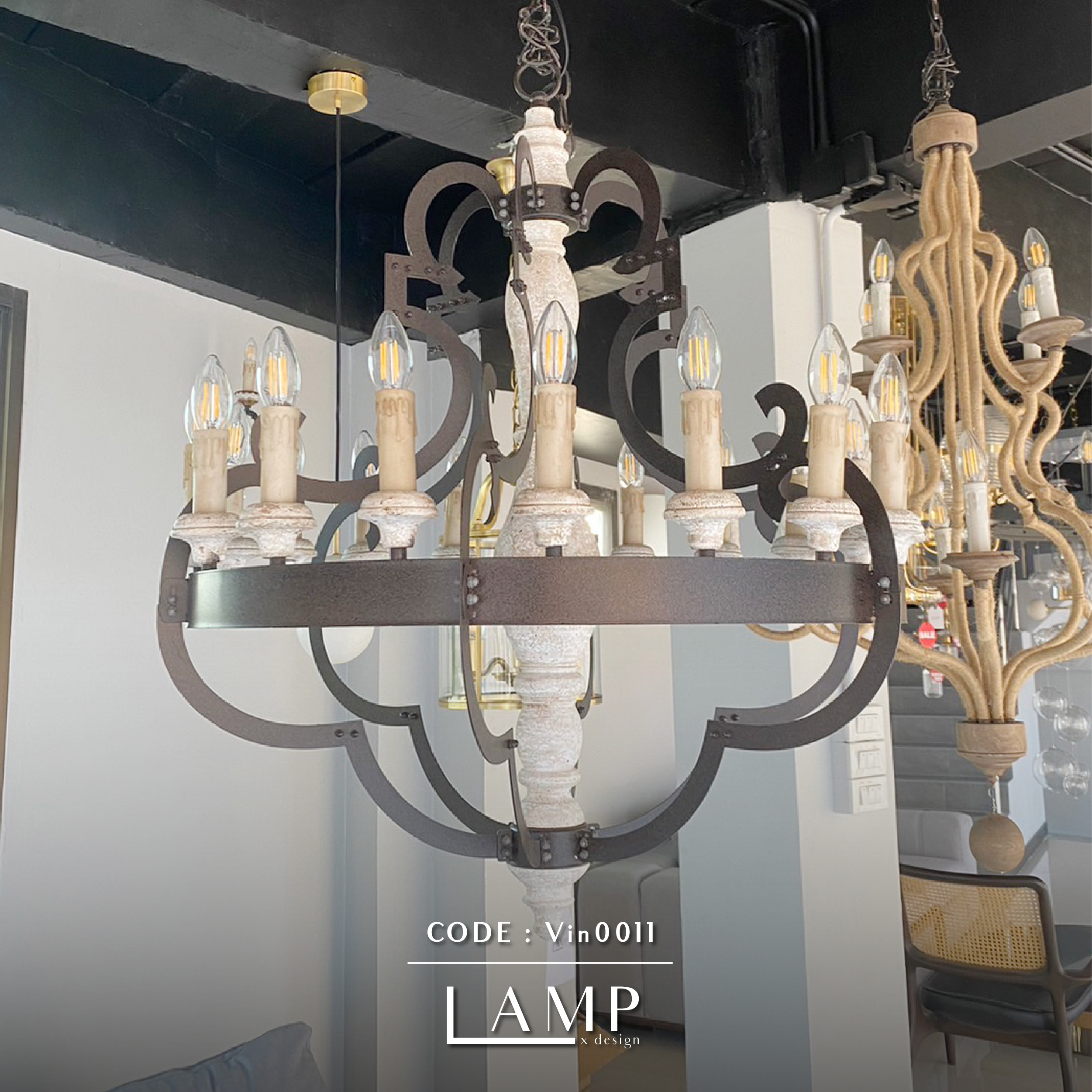 โคมไฟห้อยเพดานรุ่นไฟวินเทจ ( pendant lamp)