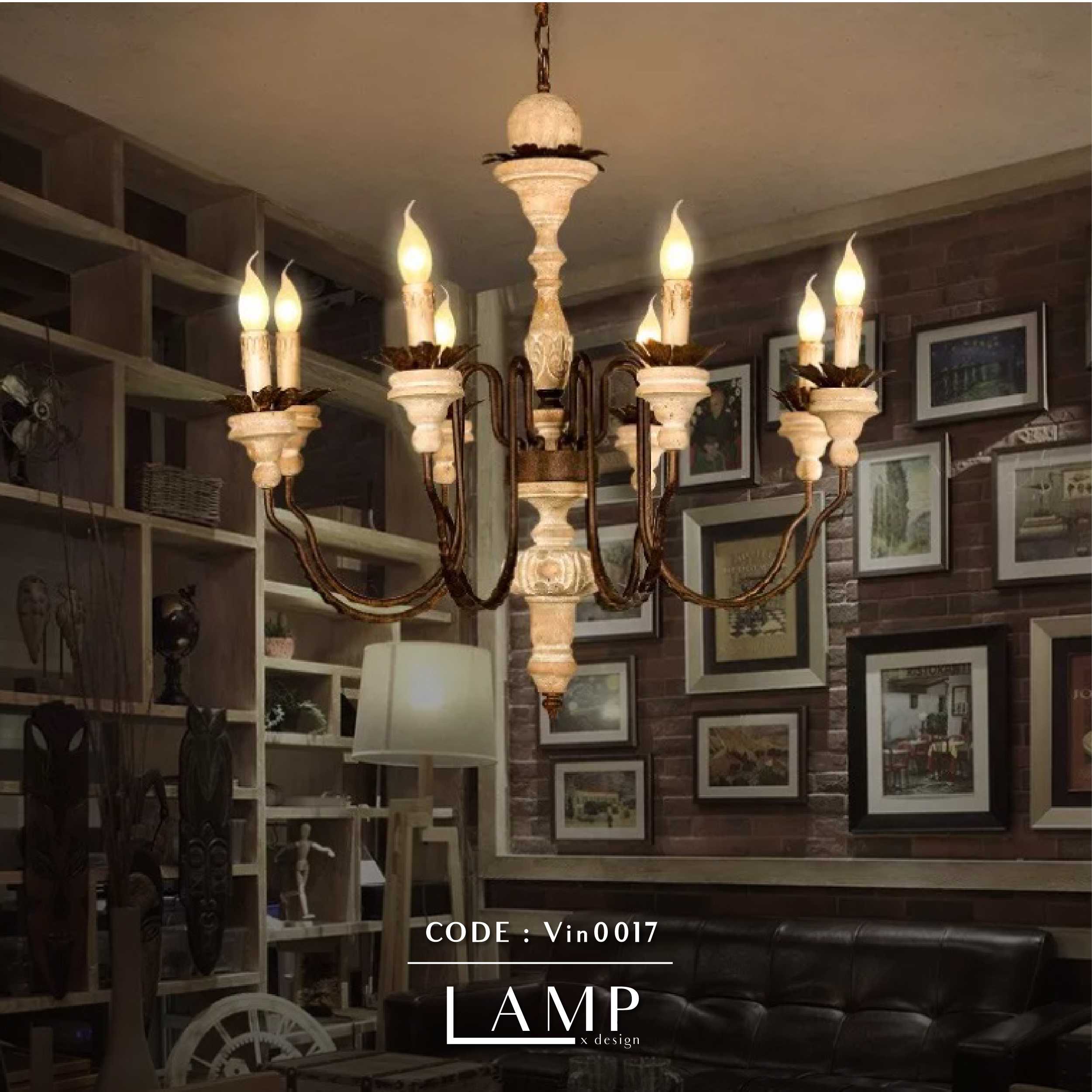 โคมไฟห้อยเพดานรุ่นไฟวินเทจ ( pendant lamp)
