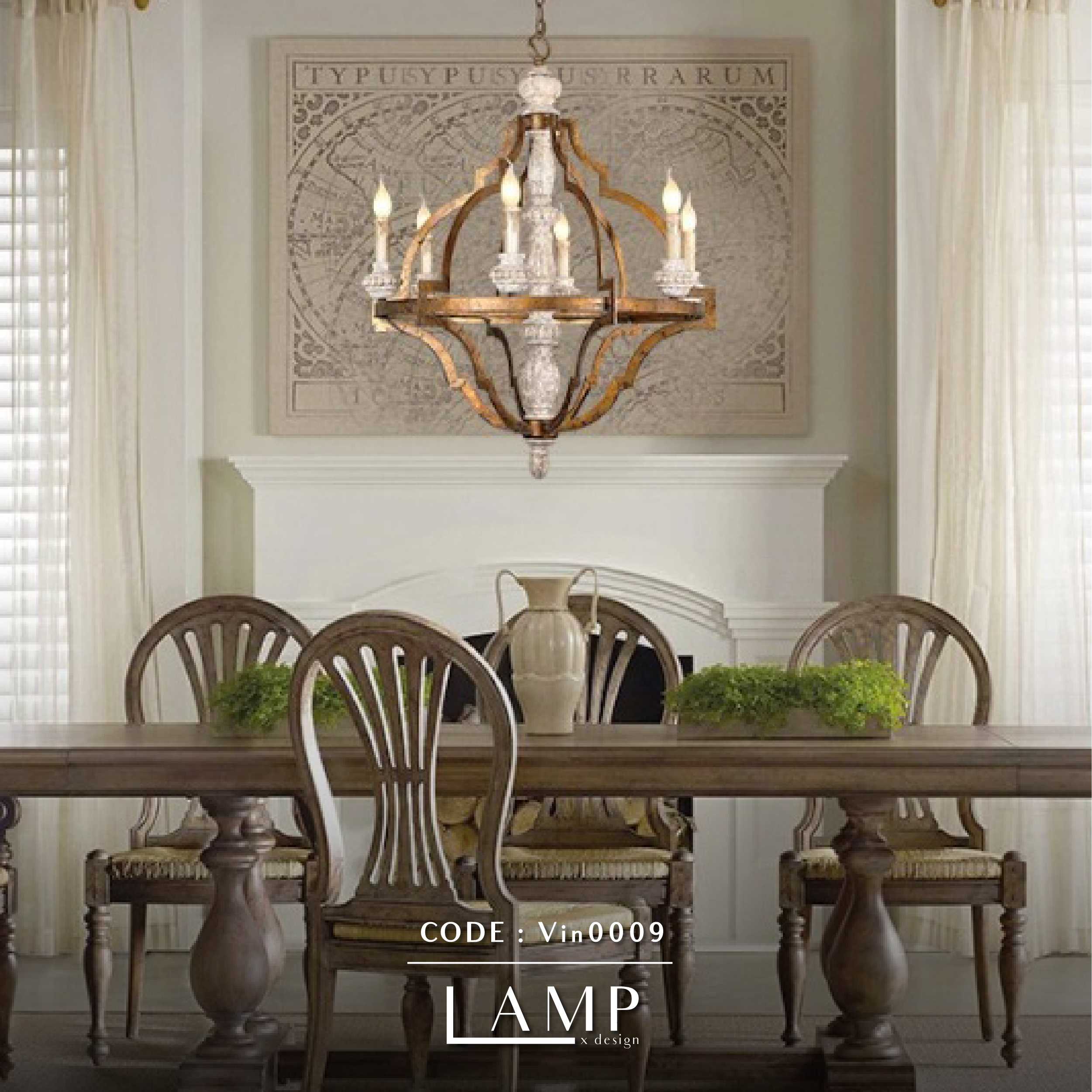โคมไฟห้อยเพดานรุ่นไฟวินเทจ ( pendant lamp)