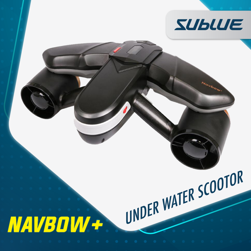 สกู๊ตเตอร์ไฟฟ้าดำน้ำ SUBLUE รุ่น NAVBOW+ (Grey) อุปกรณ์ช่วยในการดำน้ำ พกพาสะดวก