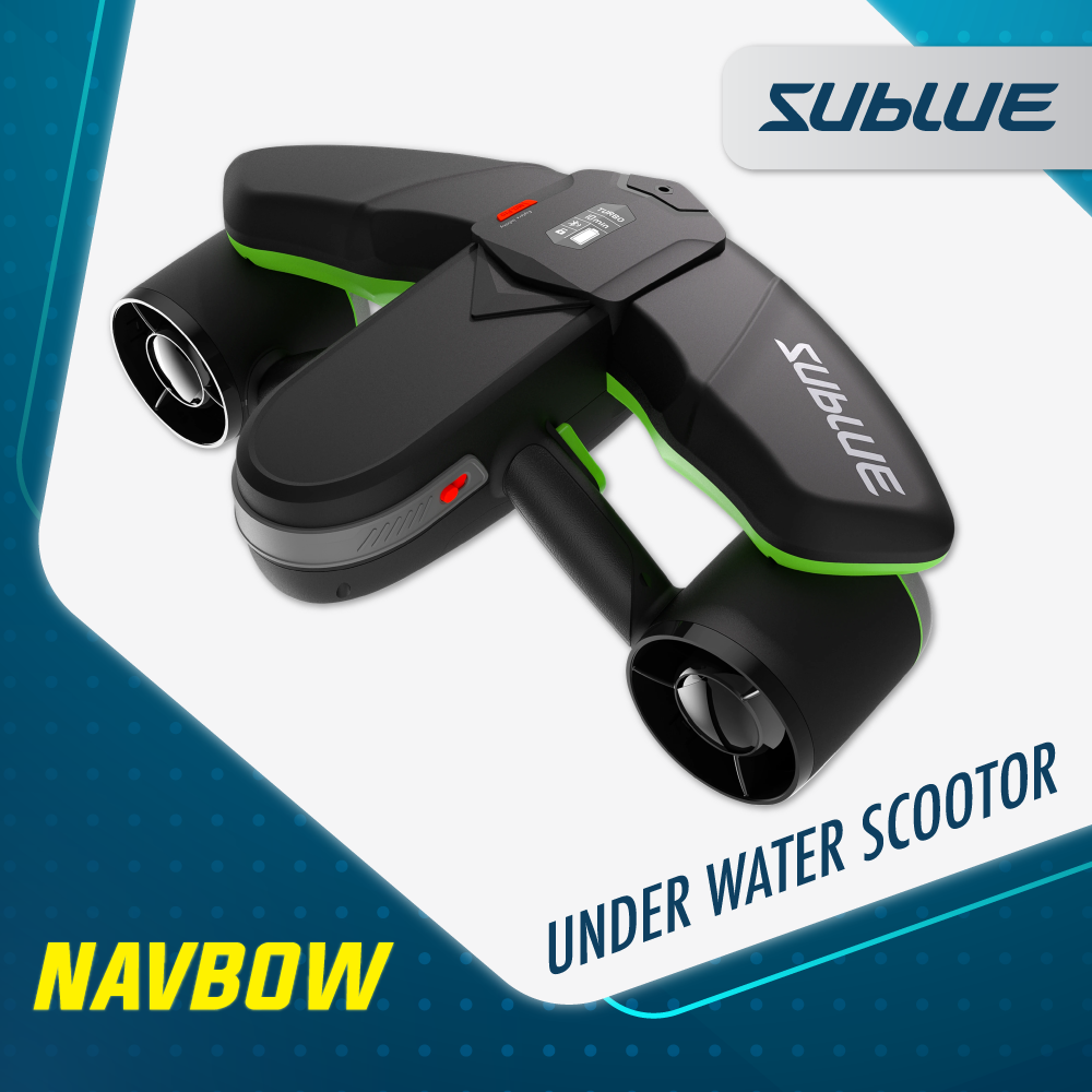 สกู๊ตเตอร์ไฟฟ้าดำน้ำ SUBLUE รุ่น NAVBOW (Green) อุปกรณ์ช่วยในการดำน้ำ