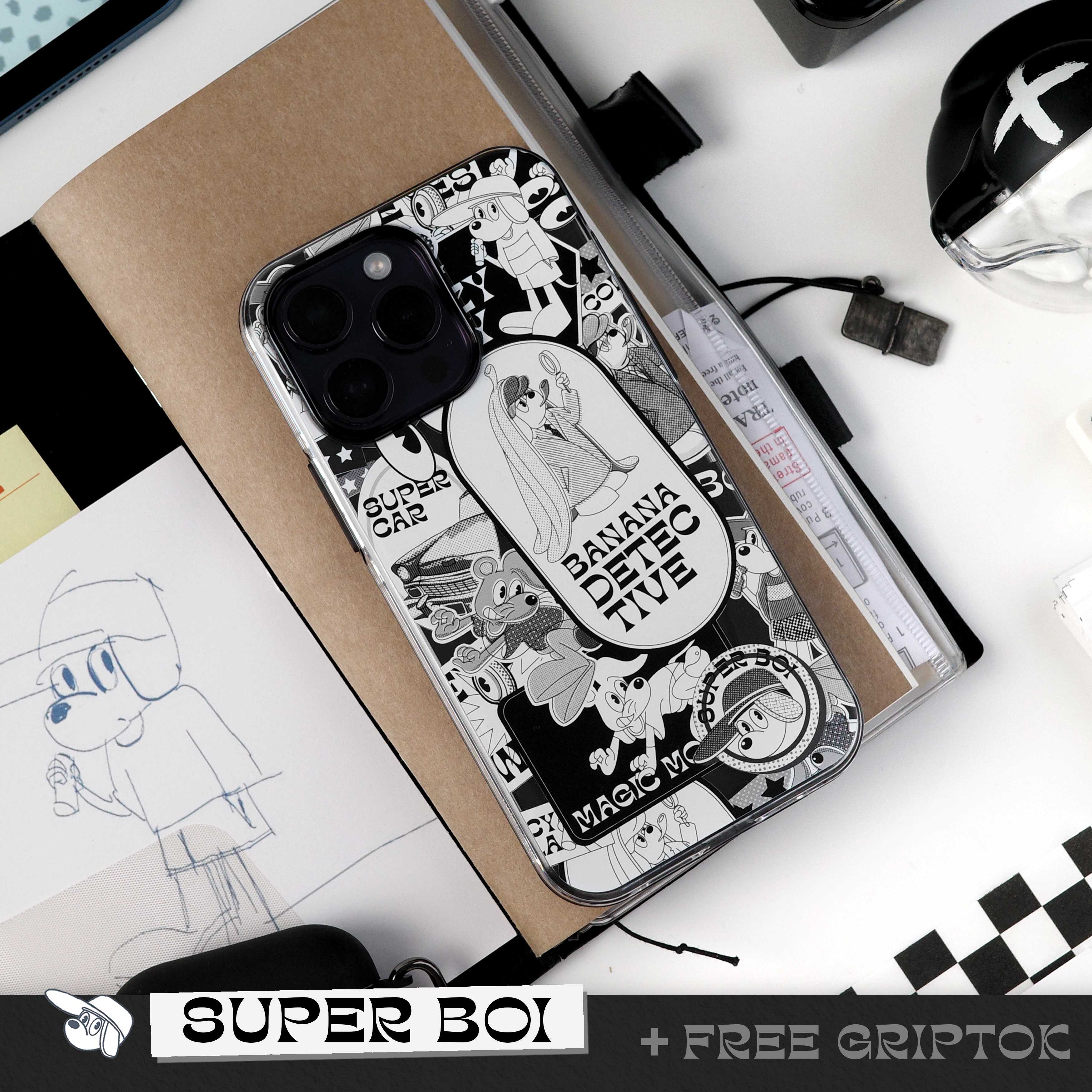 BNN001 : SUPER BOI + FREE GRIPTOK [ส่งฟรี]