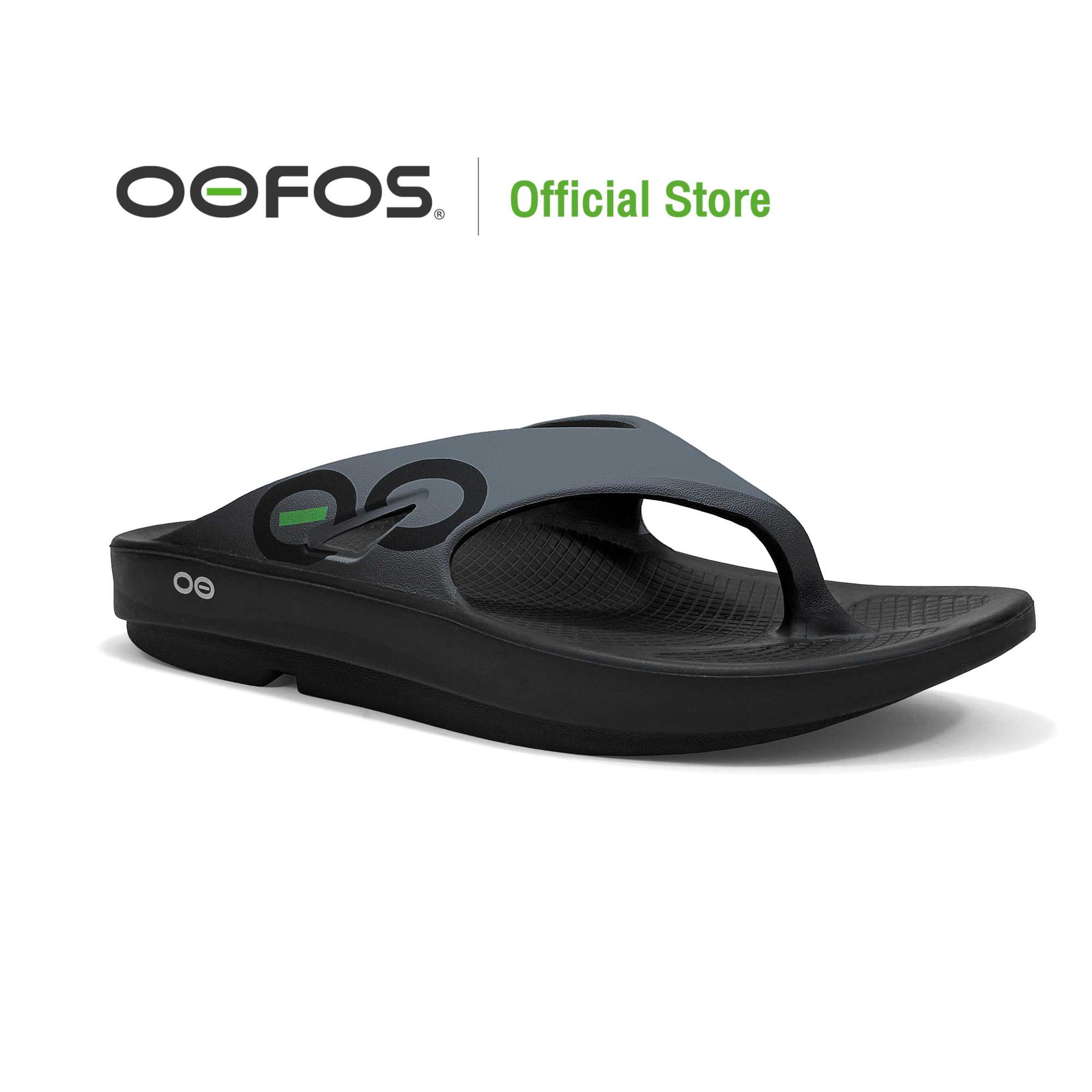 OOFOS OOriginal Sport Graphite - รองเท้าเพื่อสุขภาพ นุ่มสบายด้วยอูโฟม บอกลาปัญหาสุขภาพเท้า