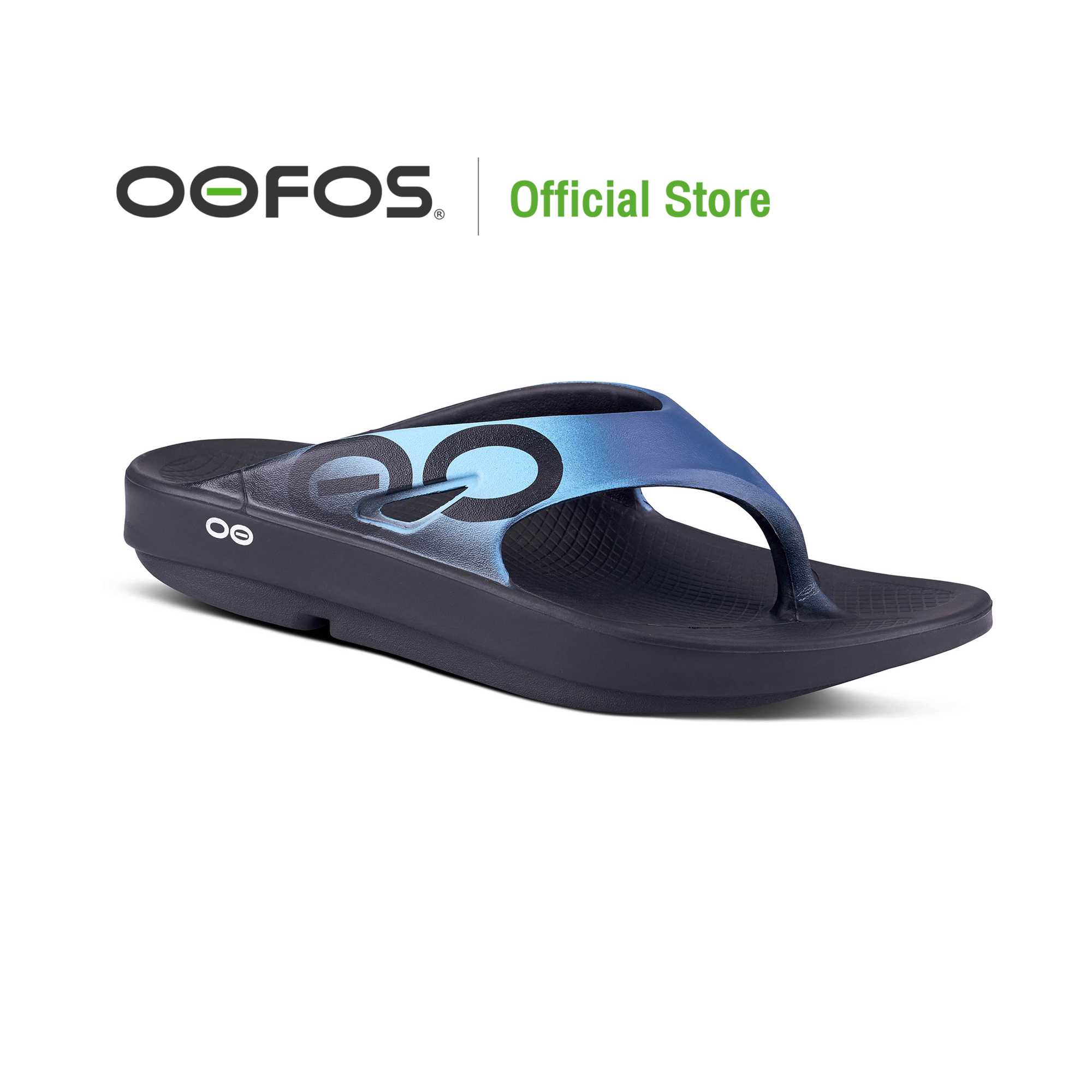 OOFOS OOriginal Sport Azul - รองเท้าเพื่อสุขภาพ นุ่มสบายด้วยอูโฟม บอกลาปัญหาสุขภาพเท้า