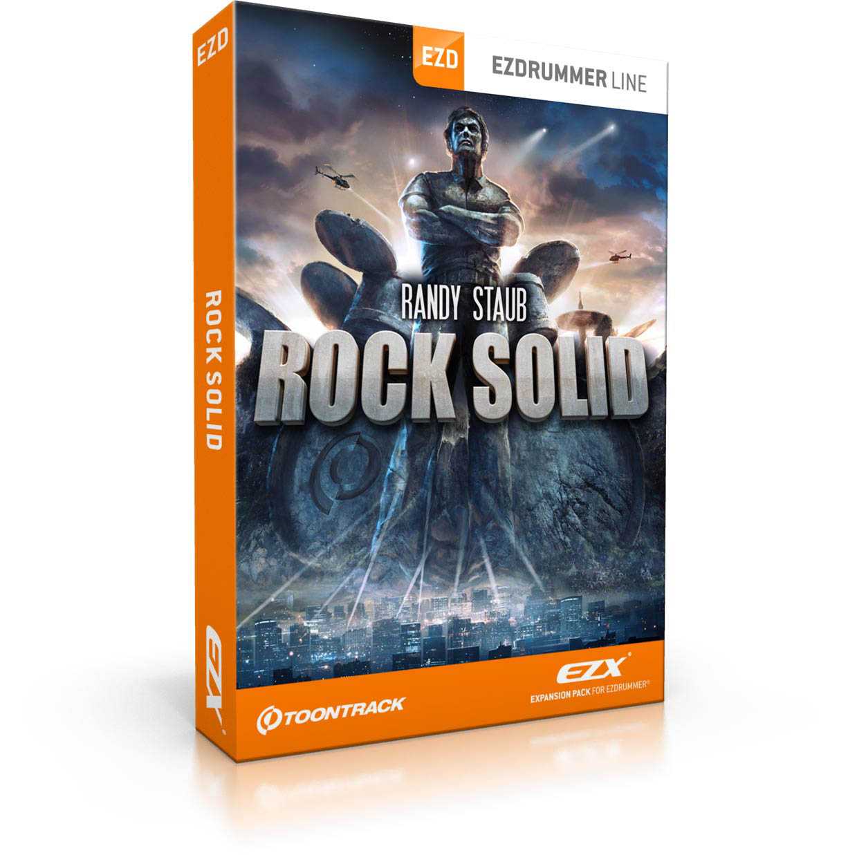 Toontrack Rock Solid EZX, For Ezdrummer