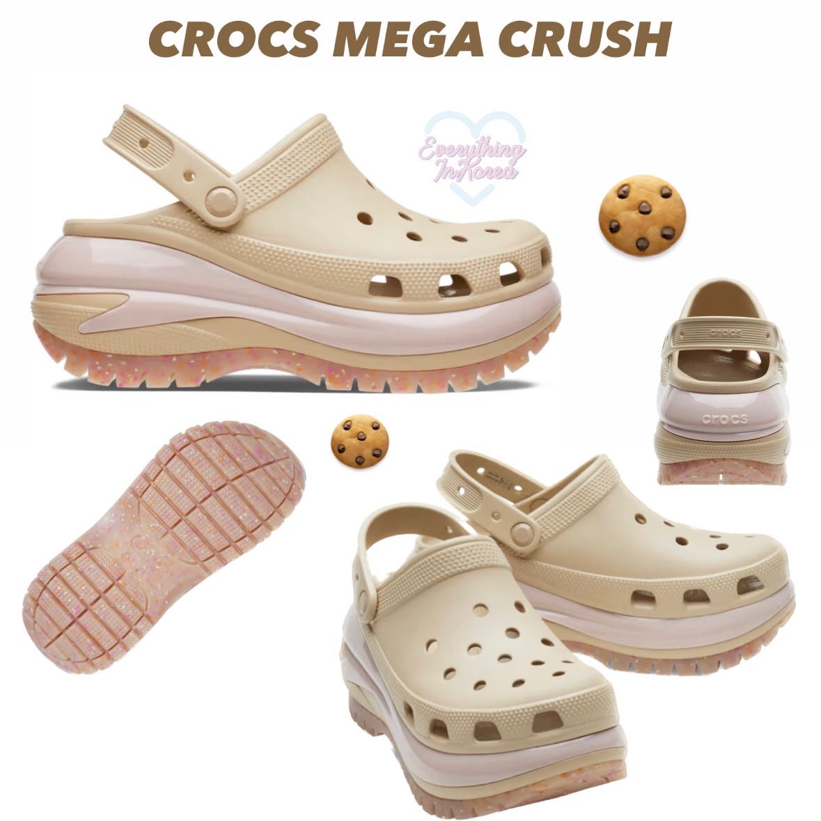 (พรีออเดอร์ )🥣Crocs Mega Crush สีใหม่ล่าสุด สวยสะบัดดดดดด!!! 