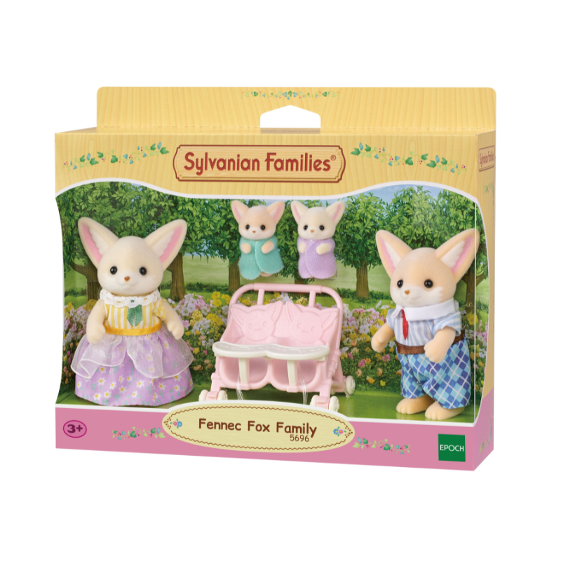 Sylvanian: Fennec Fox Family / ครอบครัวเฟนเนกฟอกซ์