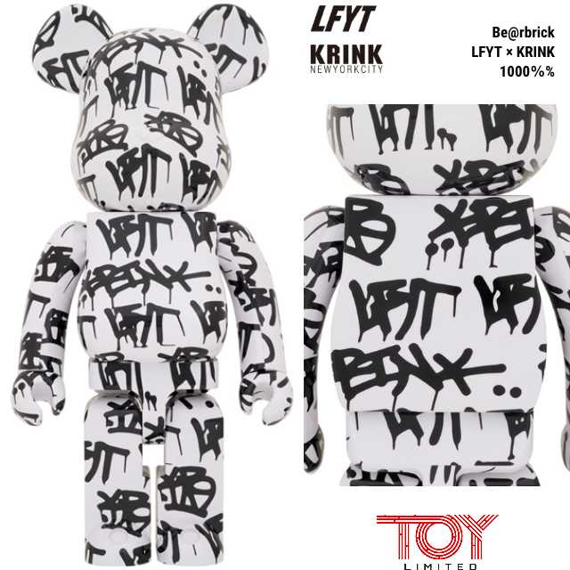 Be@rbrick LFYT × KRINK 1000％