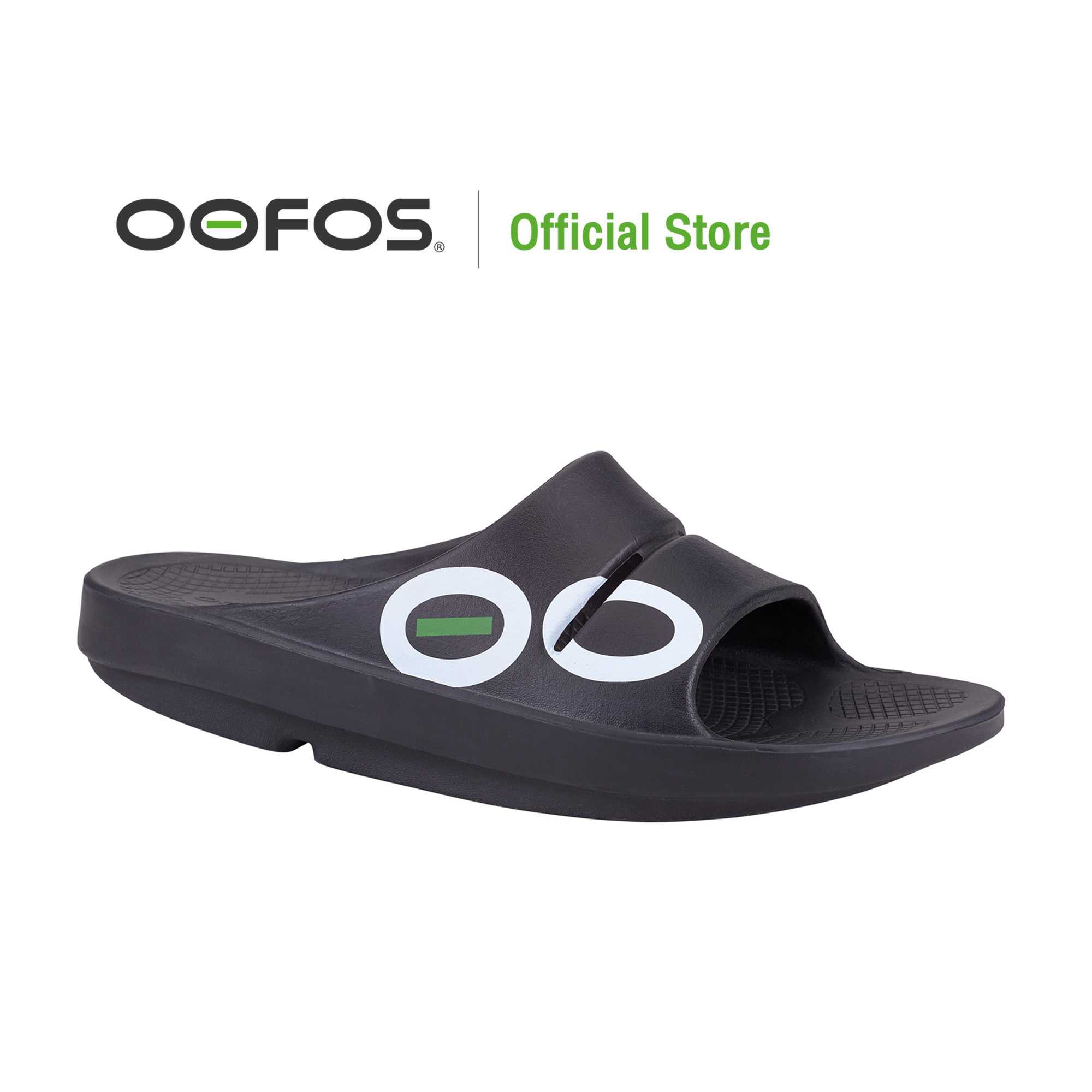 OOahh Sport Black White OO - รองเท้าเพื่อการฟื้นฟู (สินค้าโปรโมชั่น รับคืนไม่รับเปลี่ยน)