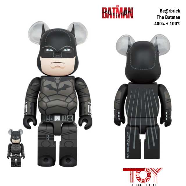 Be@rbrick The Batman 400% + 100%