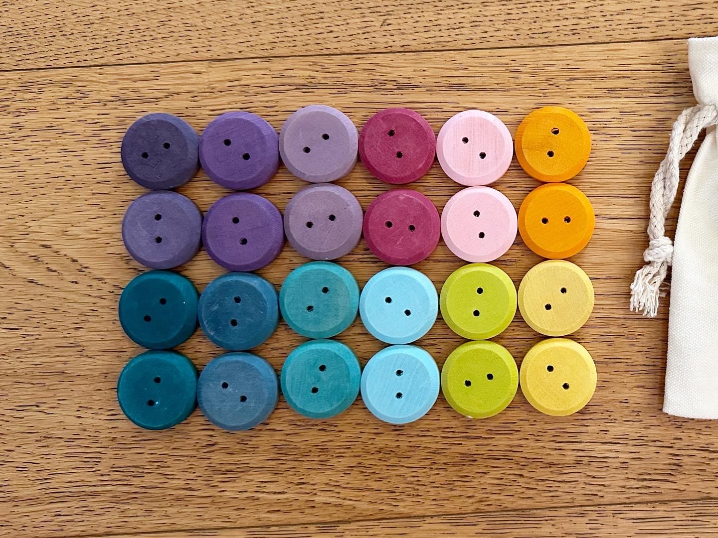 Small Wooden Buttons