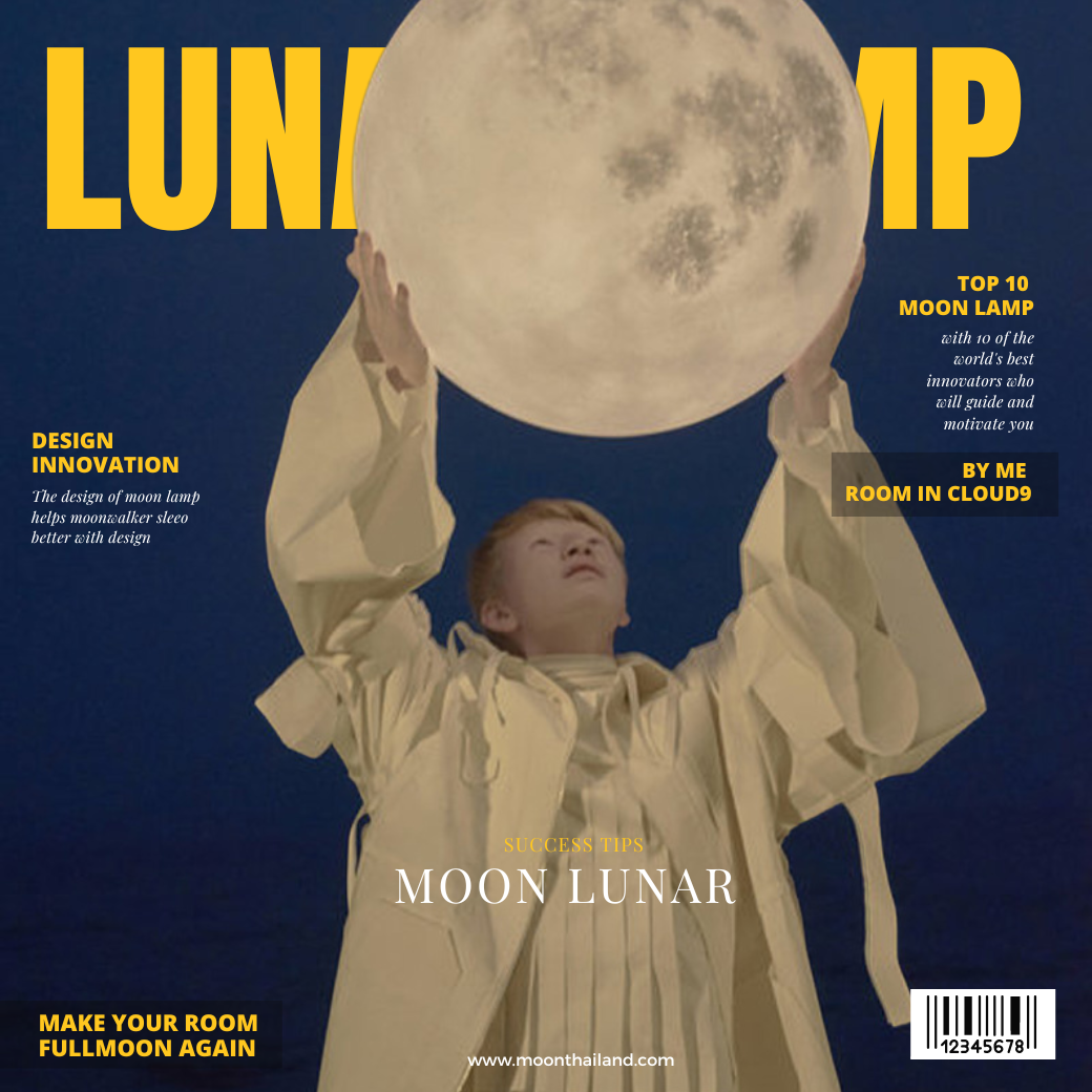 Lunar Lamp Superfullmoon โคมไฟพระจันทร์