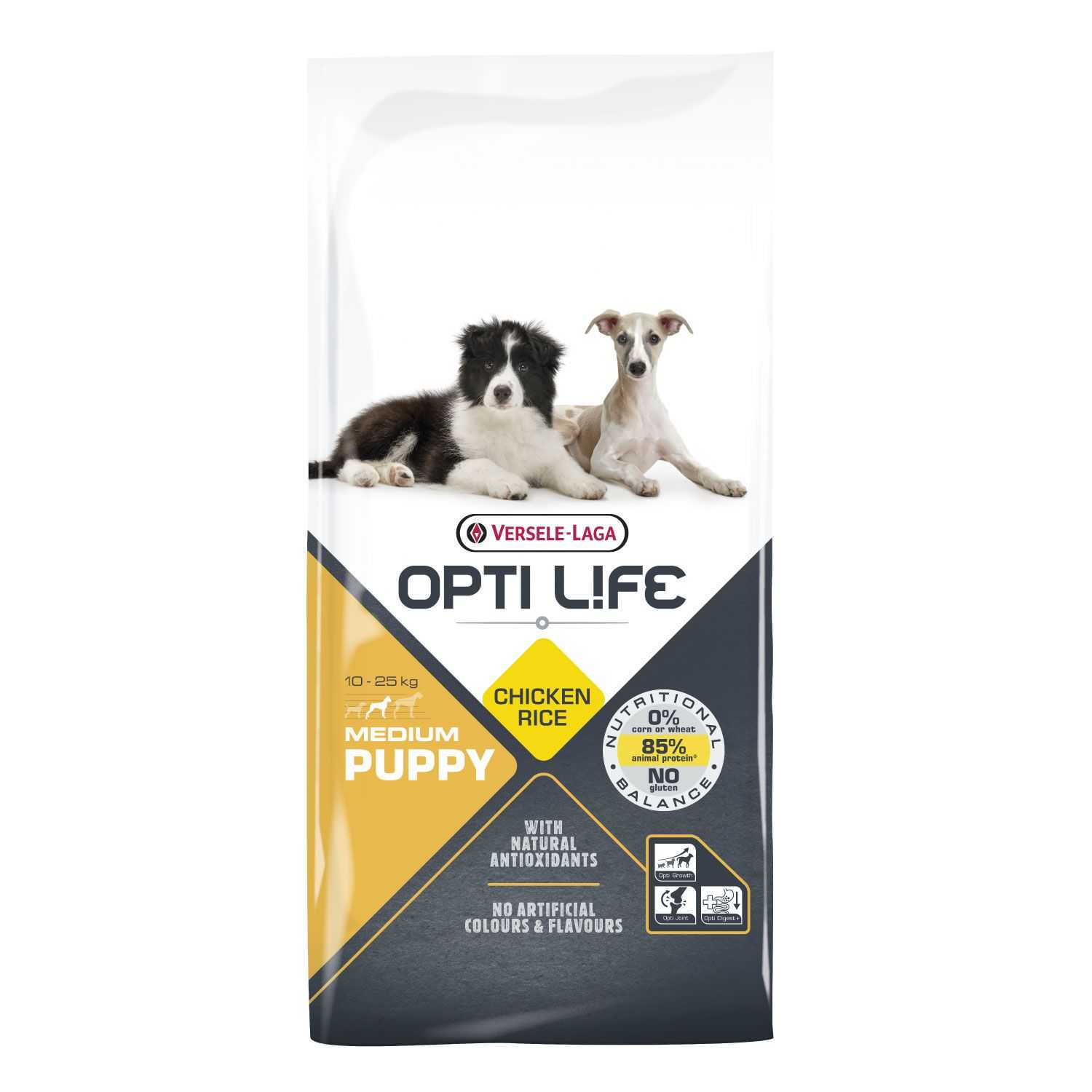 Opti Life Puppy Medium 12.5kg.