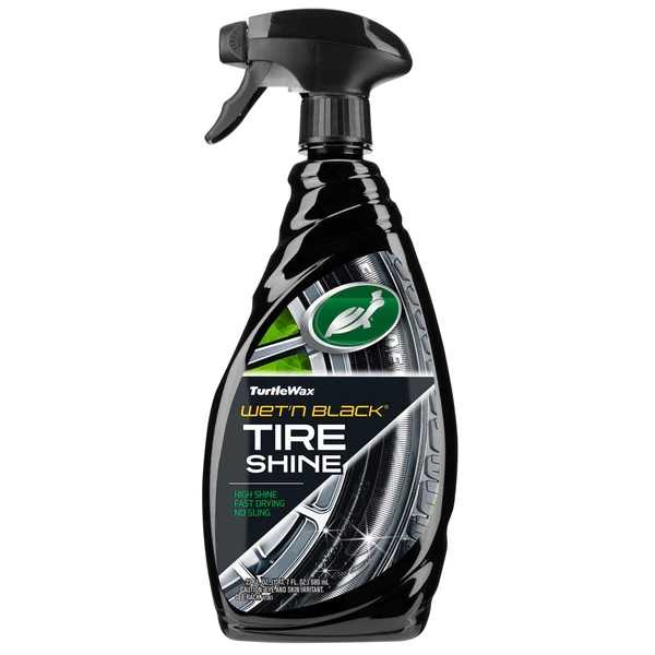 Turtle Wax Wet n' Black Tire Shine 23 oz สเปรย์สำหรับล้อยางและแม็กซ์ ขนาด 680 มล.T21-700