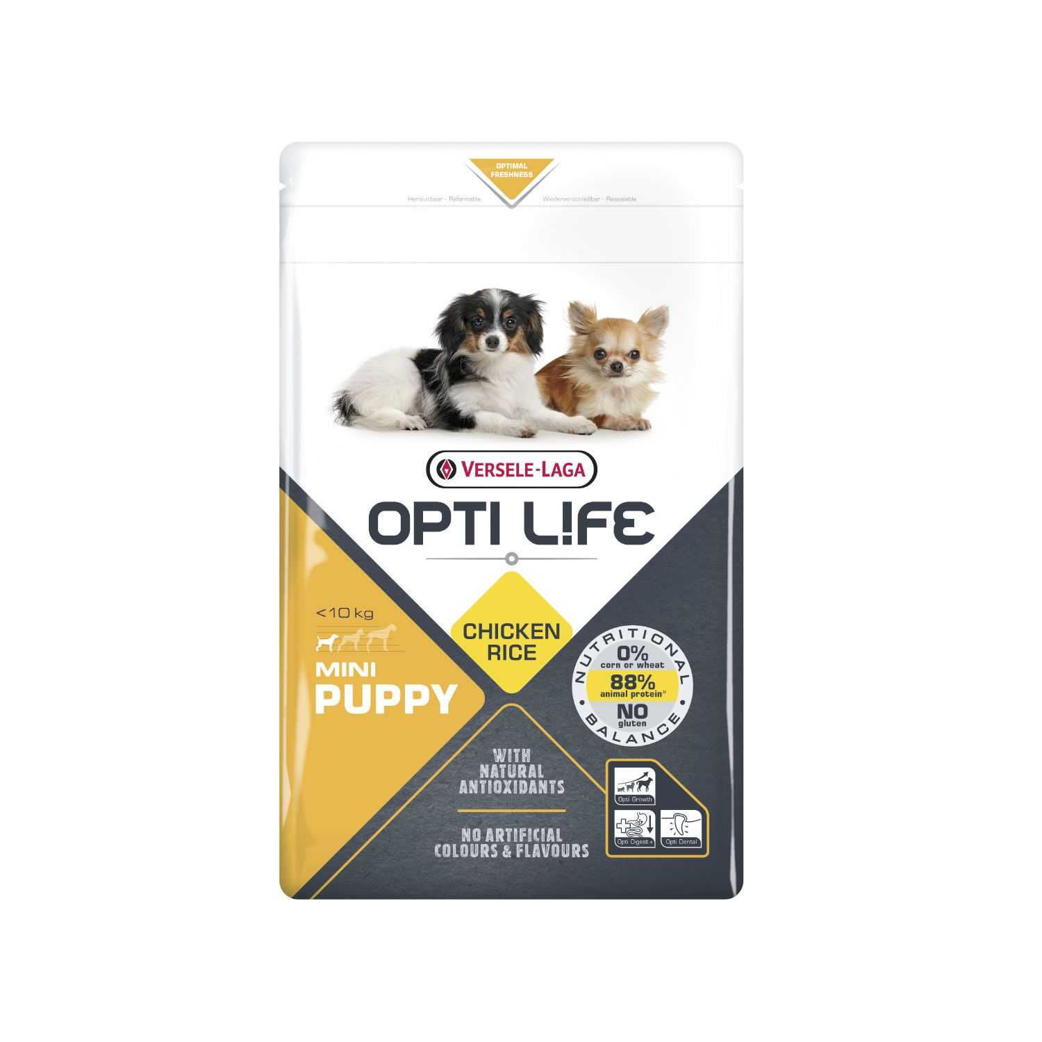 Opti Life Puppy Mini 2.5kg.