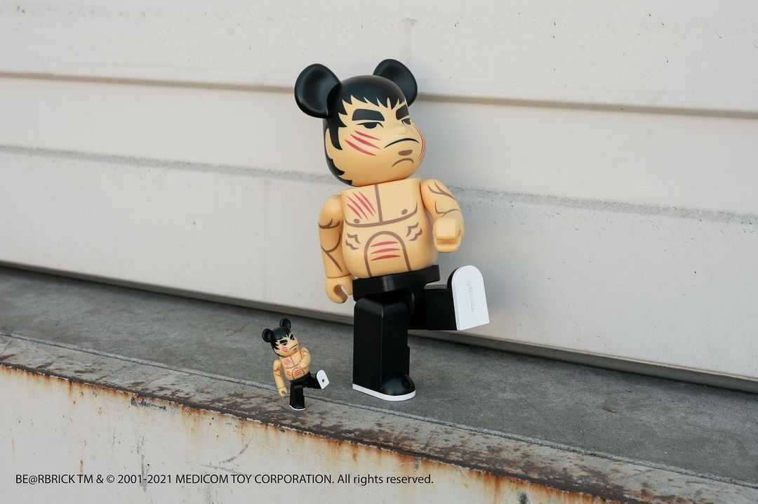 Be@rbrick Bruce Lee 400% + 100%